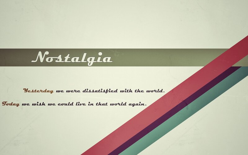 Nostalgia quote image