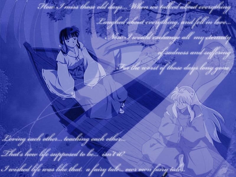 Nostalgic anime scene with text