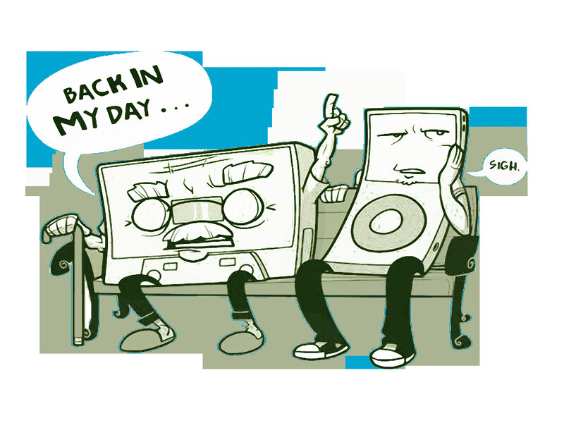 Nostalgic tech friends