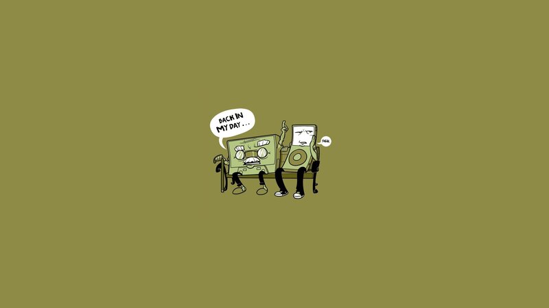 Nostalgic tech friends
