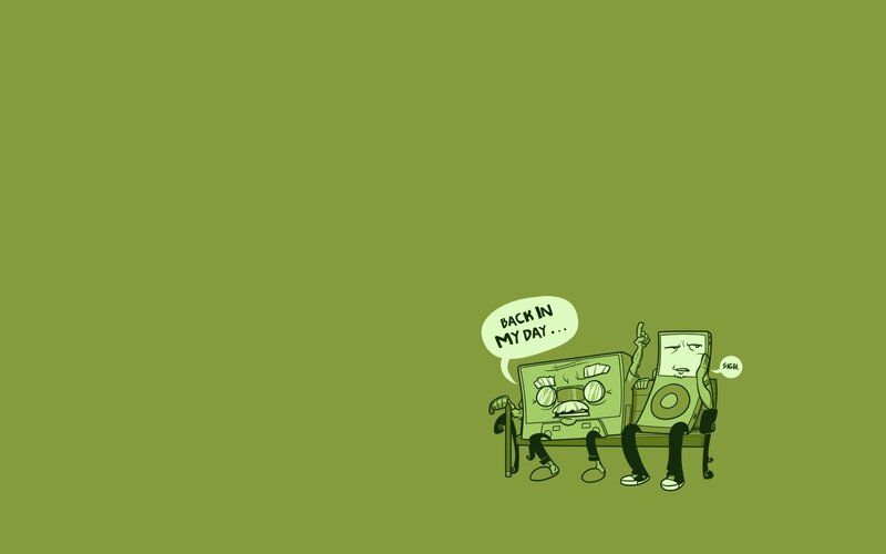 Nostalgic tech friends