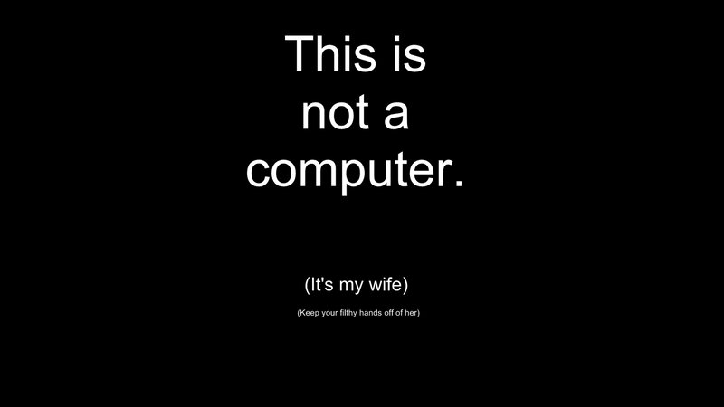 Not a computer