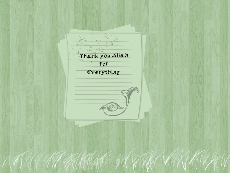 Note with Thank You Message