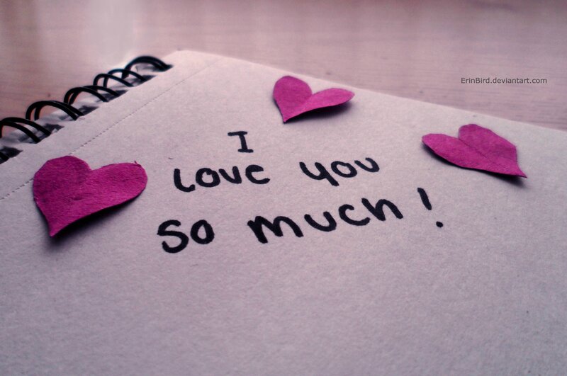 Notebook with Hearts — Pink