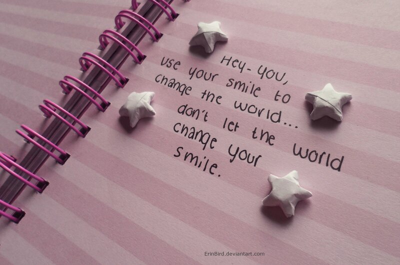 Notebook with Quote