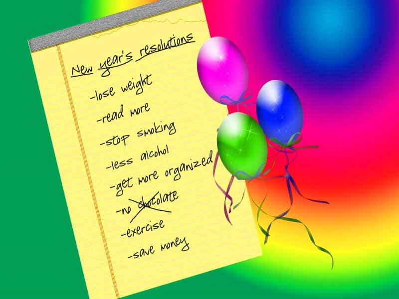 Notepad with Resolutions