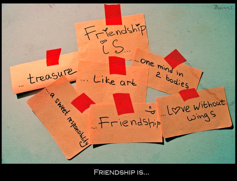Notes About Friendship