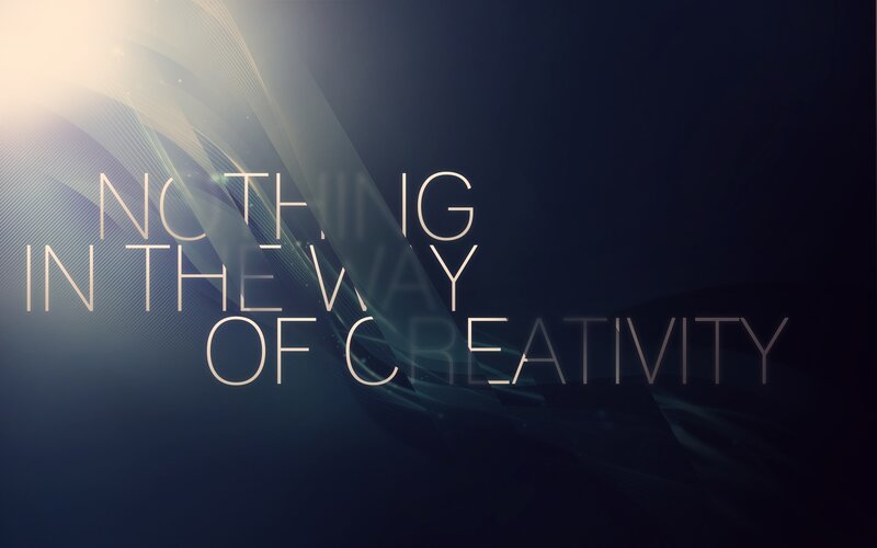 nothing in the way of creativity