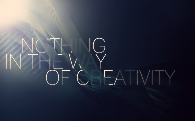 nothing in the way of creativity