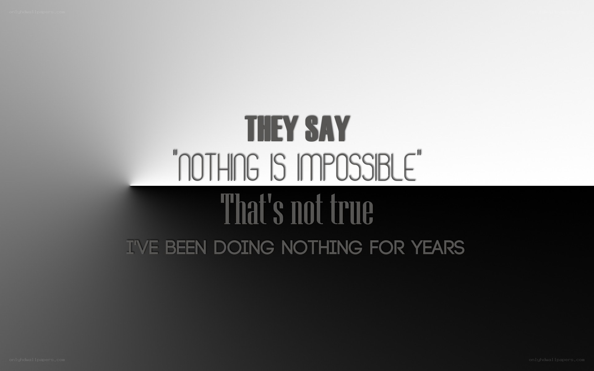 nothing is impossible quote