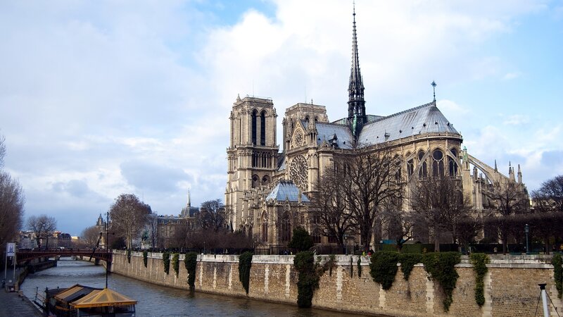 Notre-Dame Cathedral — Blue