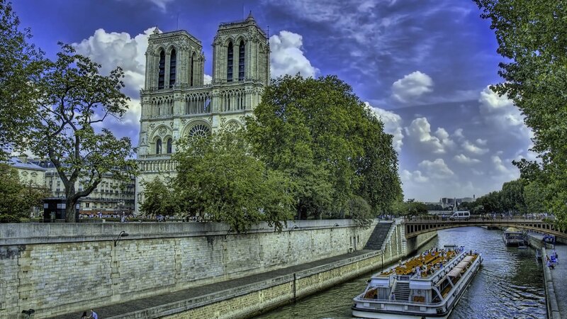 Notre-Dame Cathedral — Boat