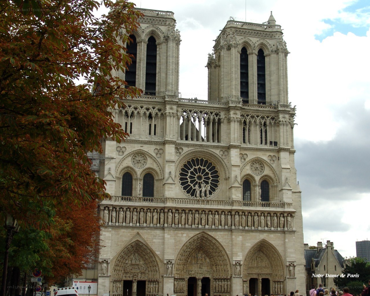 Notre Dame Cathedral facade