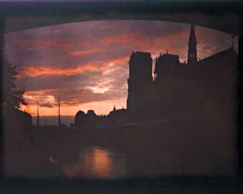 Notre-Dame Cathedral — Orange, Dramatic, Sunset