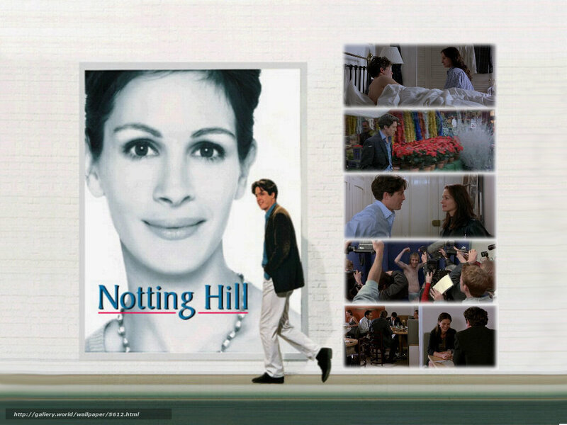 Notting Hill movie collage
