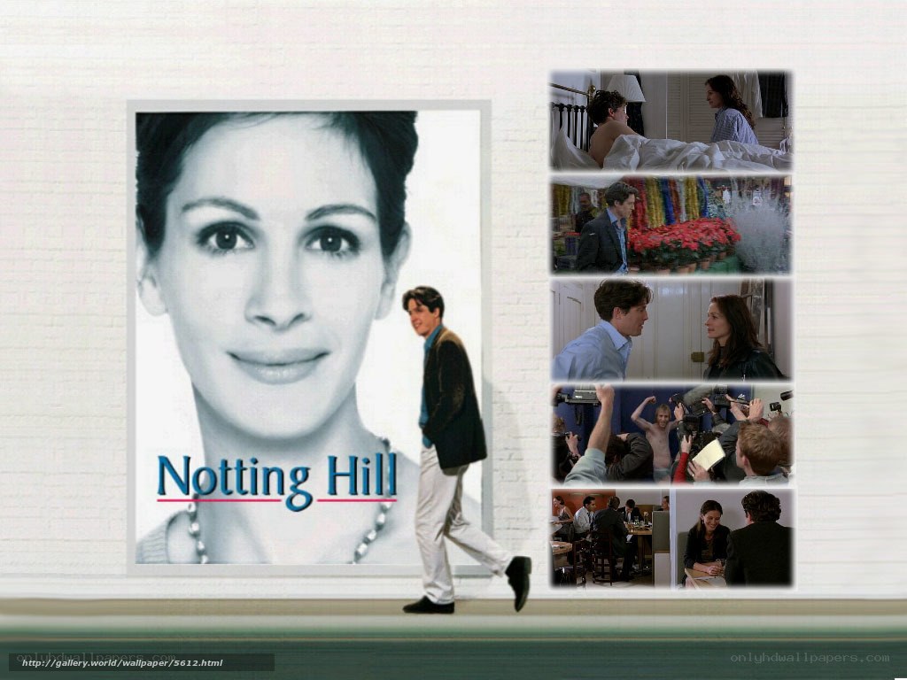 Notting Hill movie collage