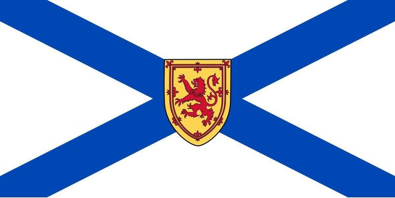 Nova Scotia Flag — Blue