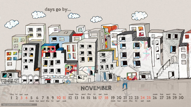 November city calendar