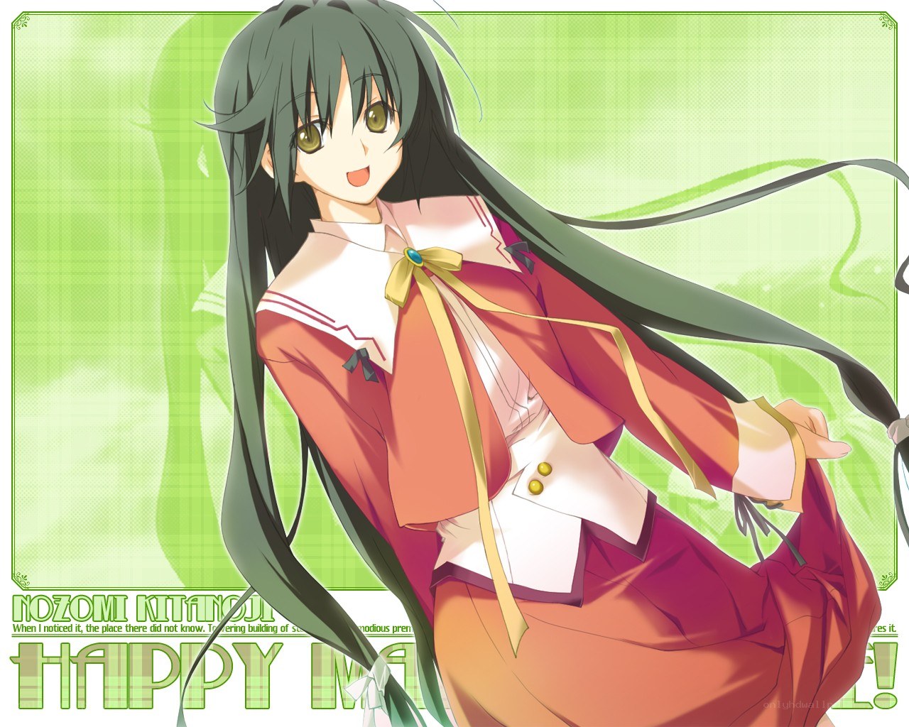 Nozomi Kitano character art