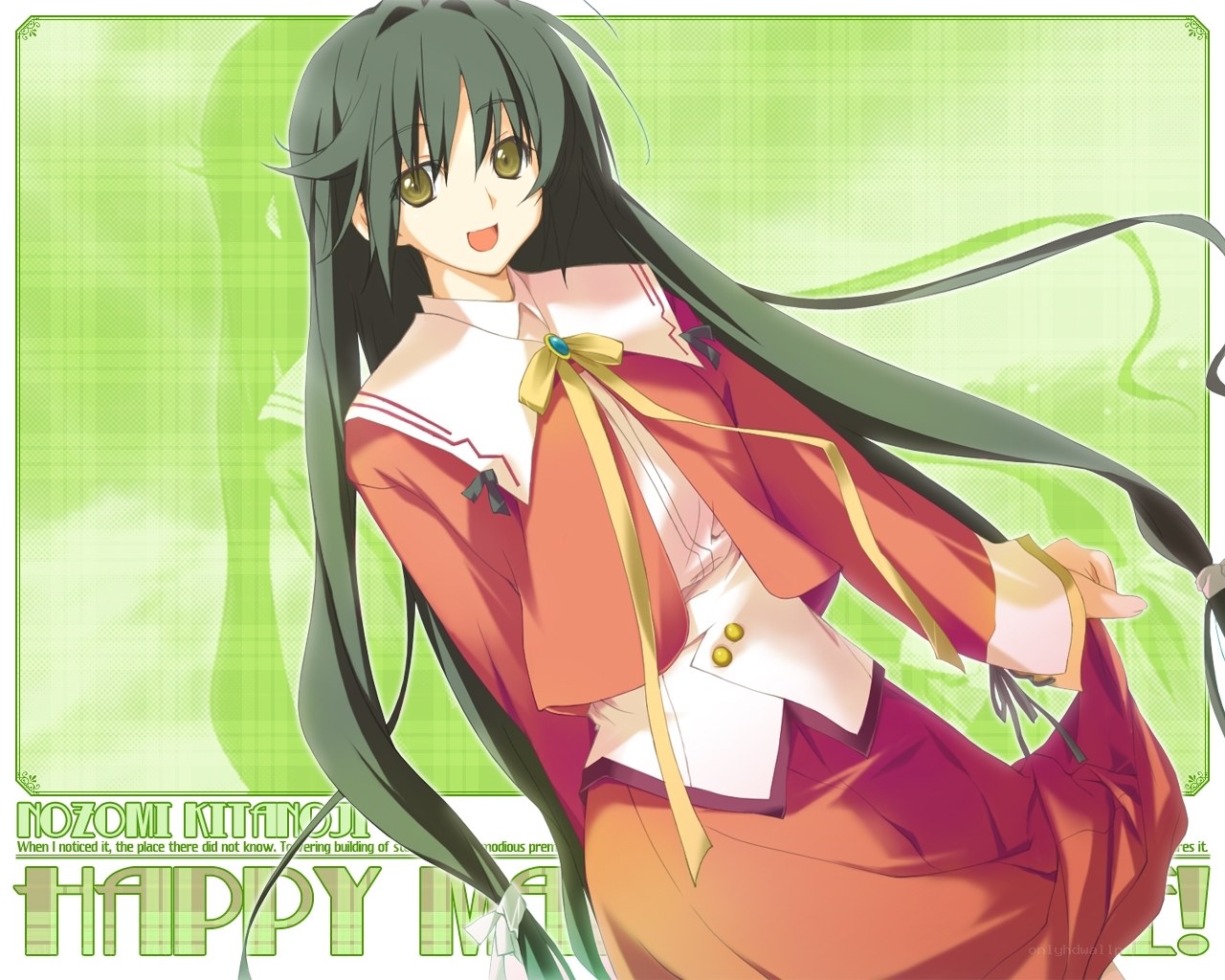 Nozomi Kitano character art