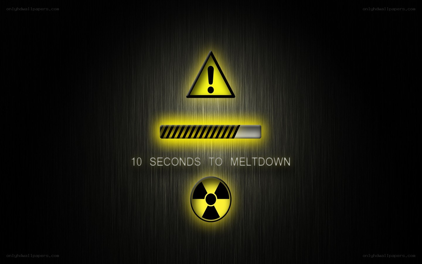 Nuclear meltdown countdown