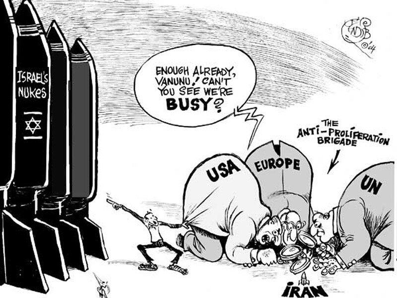 Nuclear proliferation cartoon
