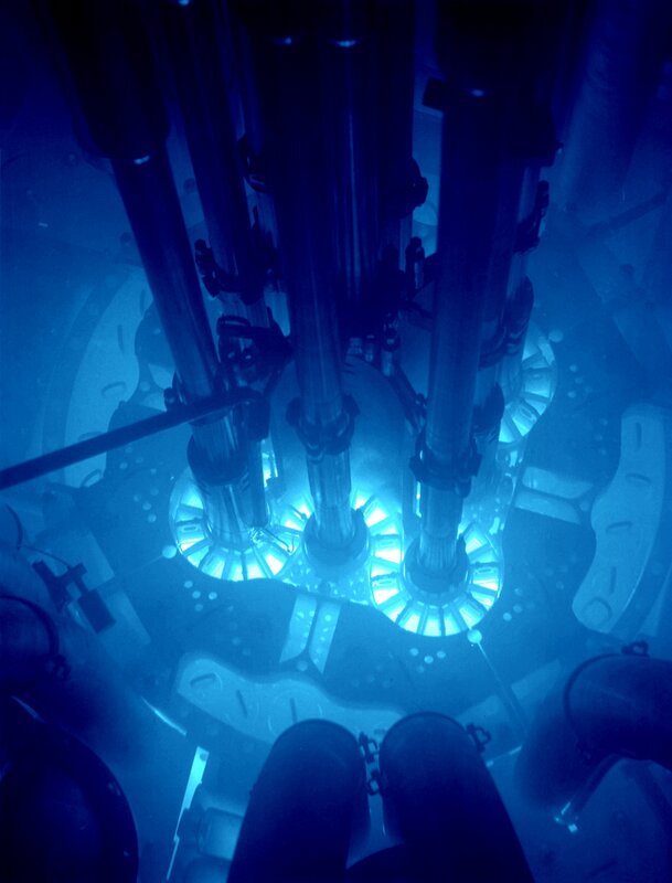 Nuclear Reactor Core — Blue