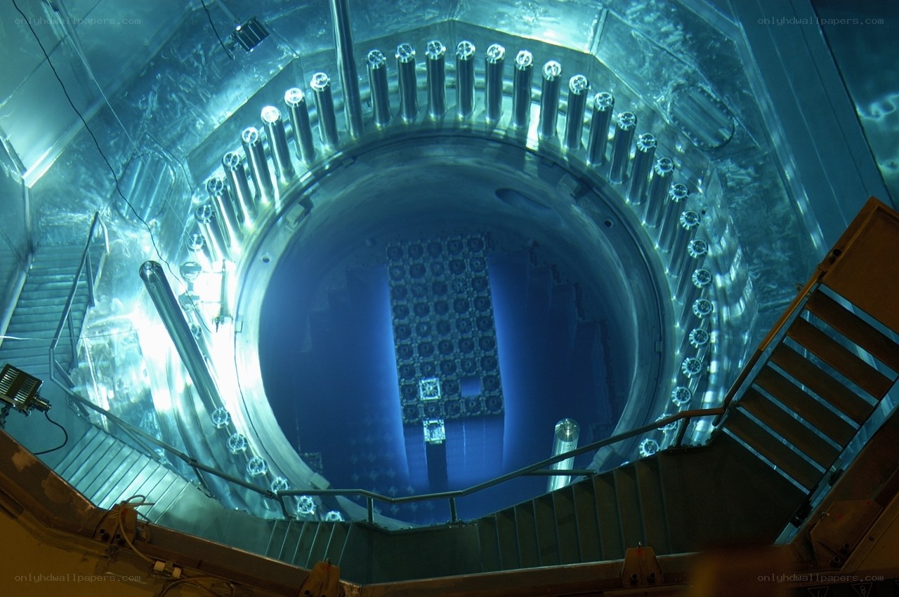 Nuclear reactor core interior