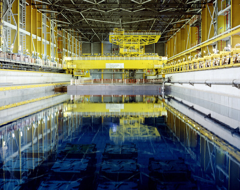 Nuclear reactor pool interior