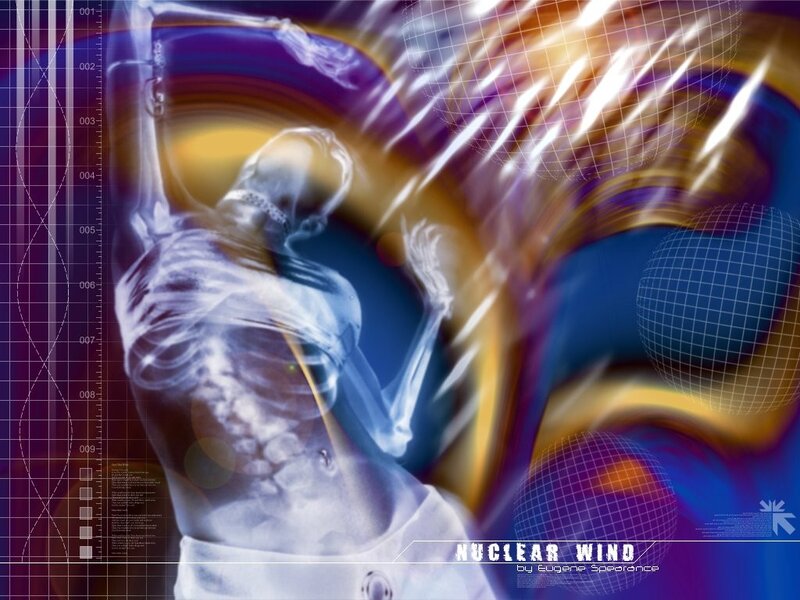Nuclear Wind X-ray Art