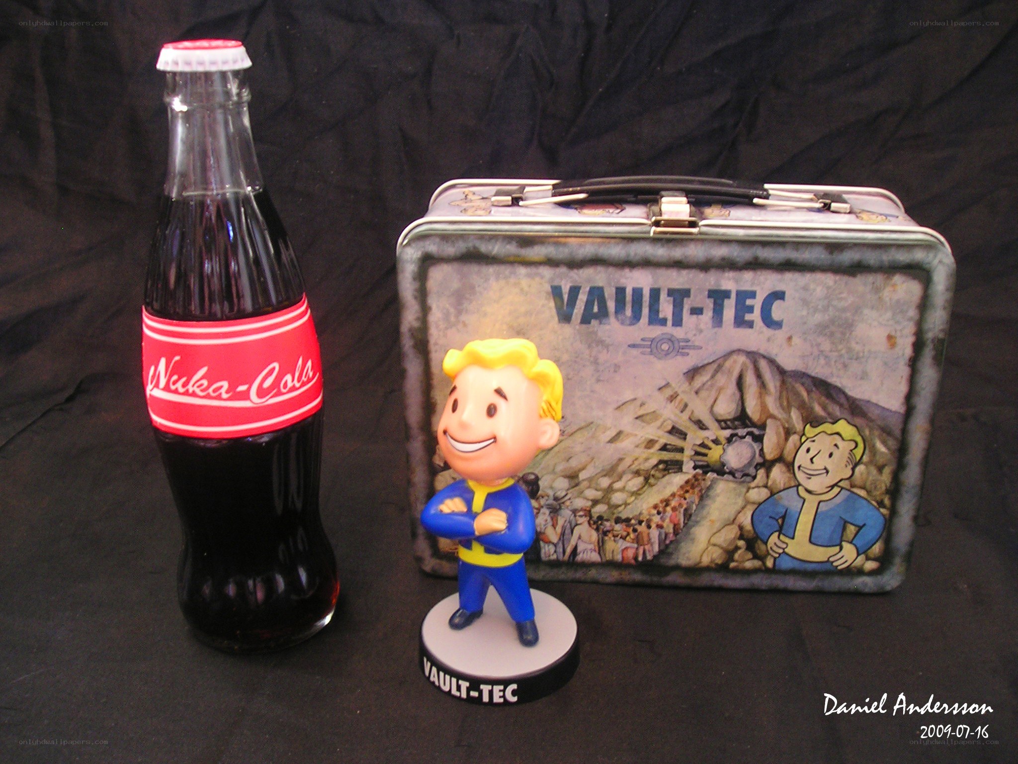 Nuka-Cola and Vault-Tec items