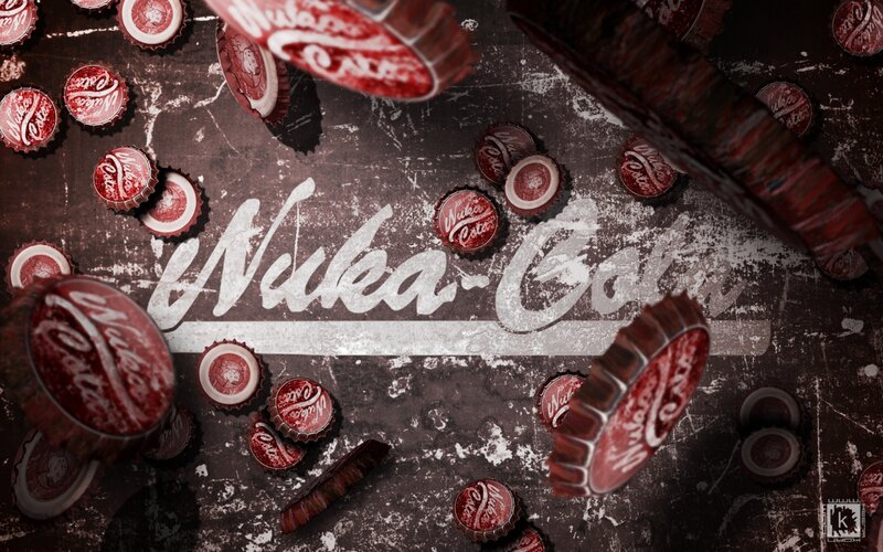 Nuka-Cola Bottle Caps — Red
