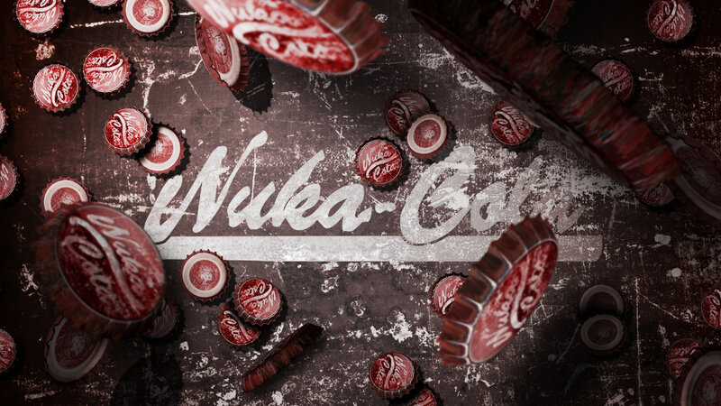 Nuka-Cola branding artwork