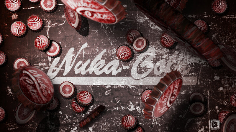 Nuka-Cola branding artwork