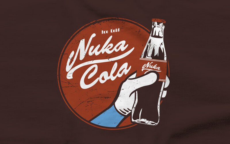 Nuka Cola logo design