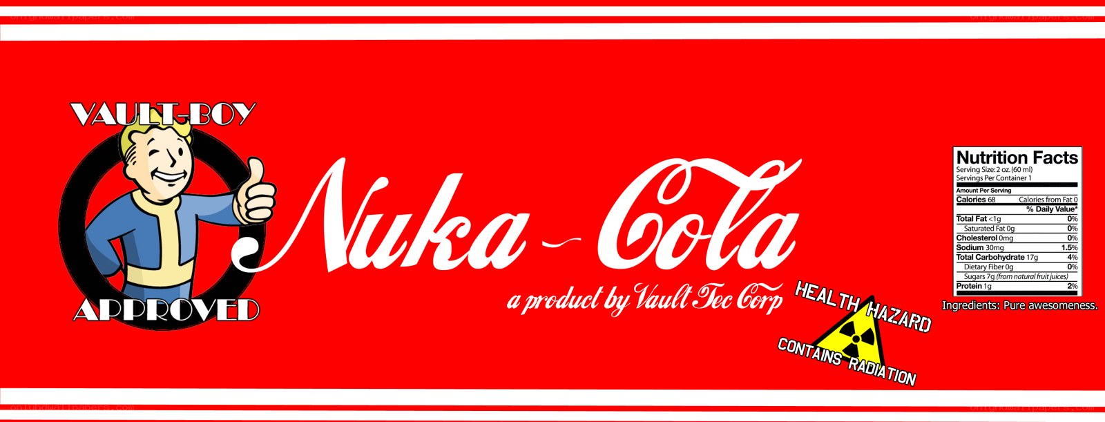 Nuka-Cola product label