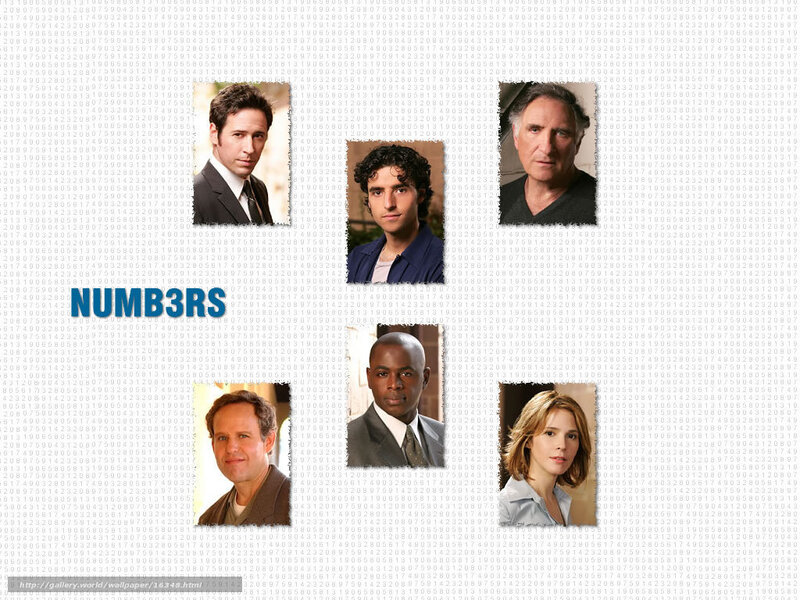 Numb3rs cast collage