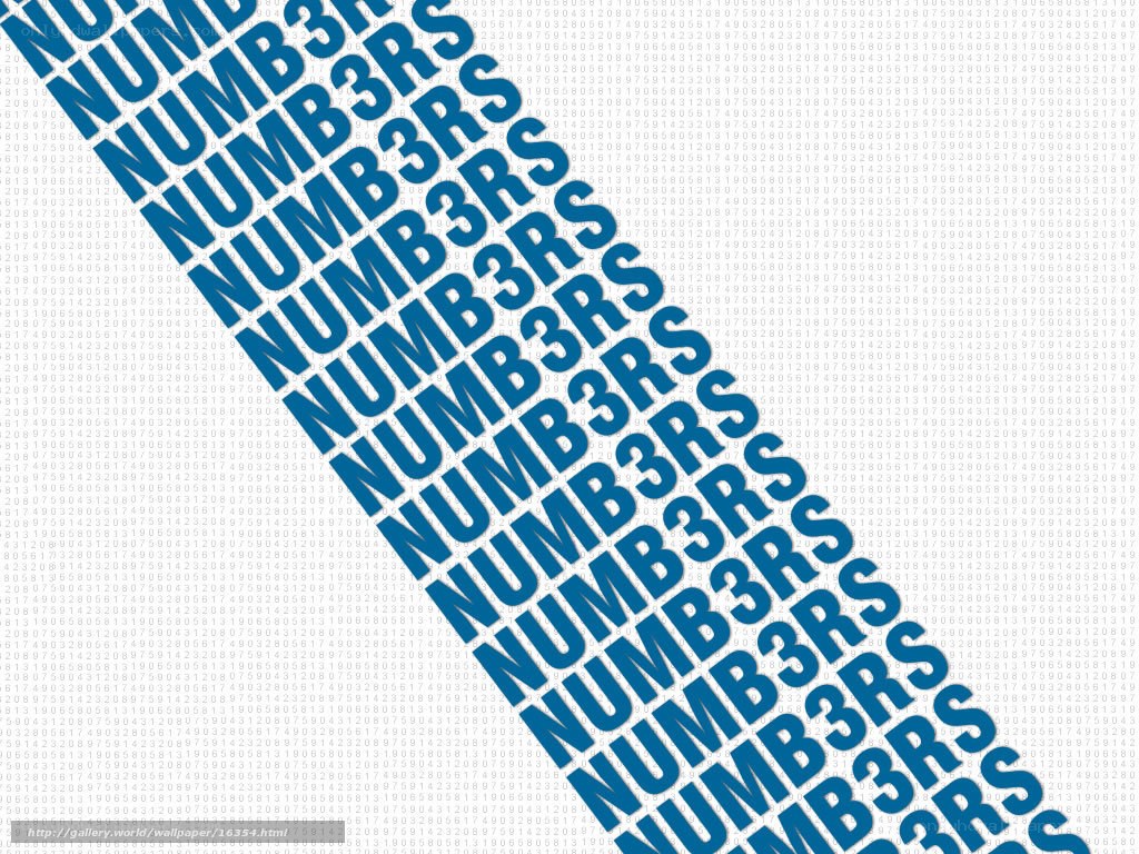 NUMB3RS text pattern