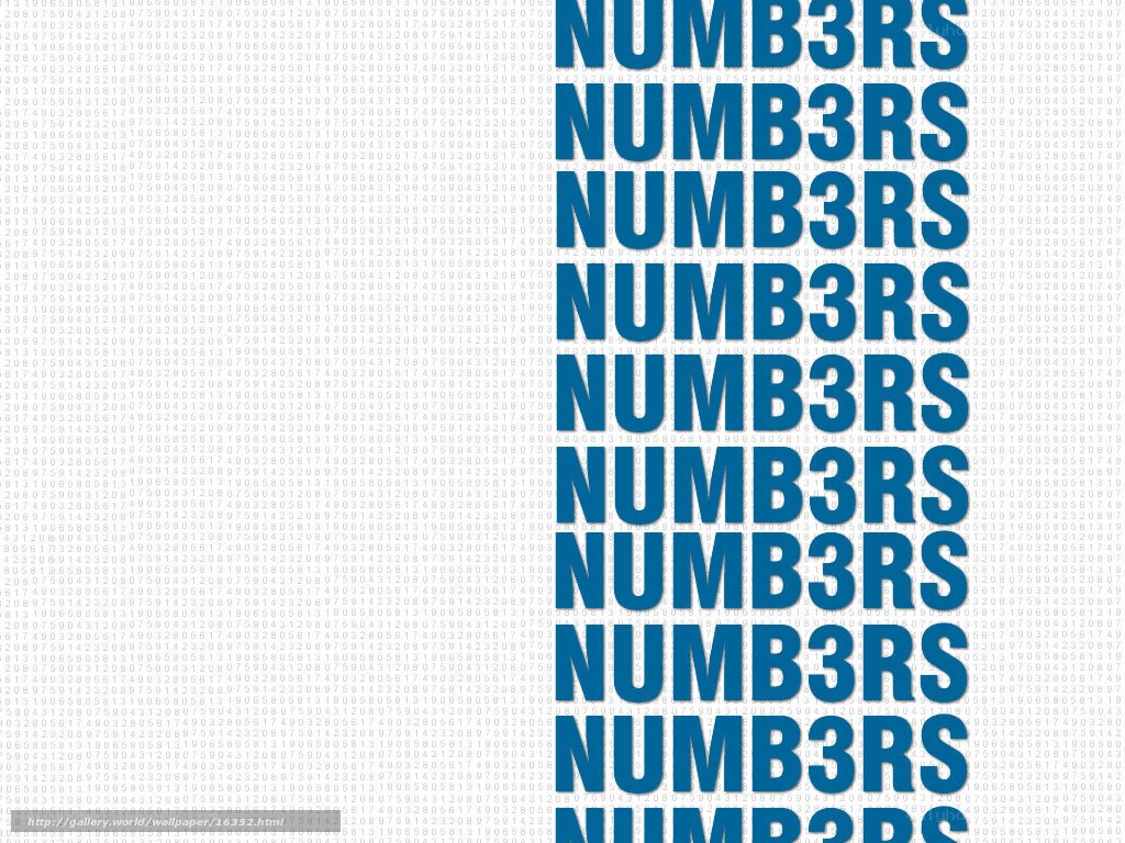 NUMB3RS text pattern