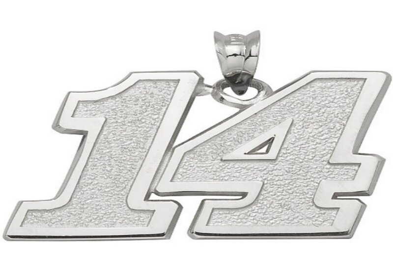 number 14 pendant