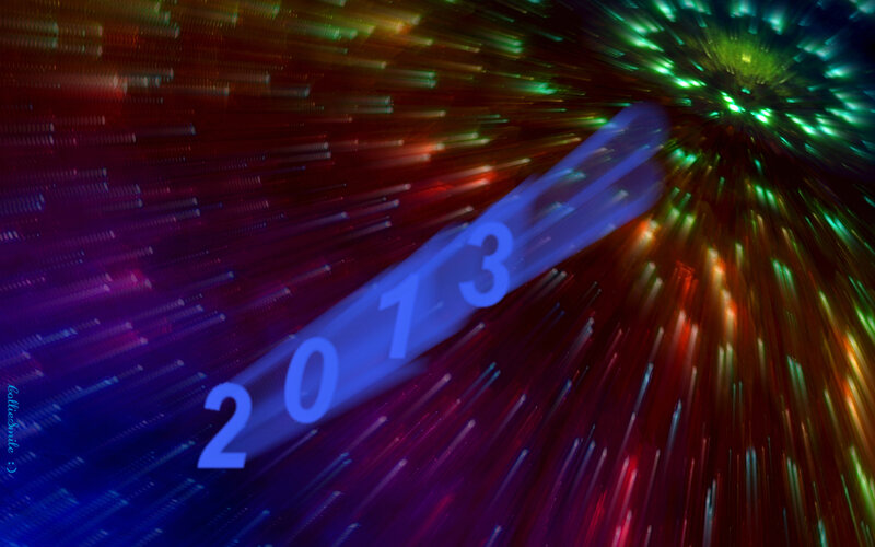 Number 2013 in Light Trails