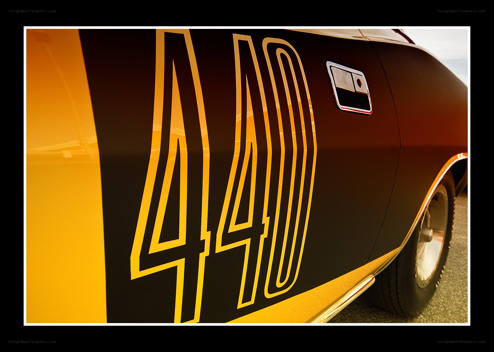 Number 440 race car