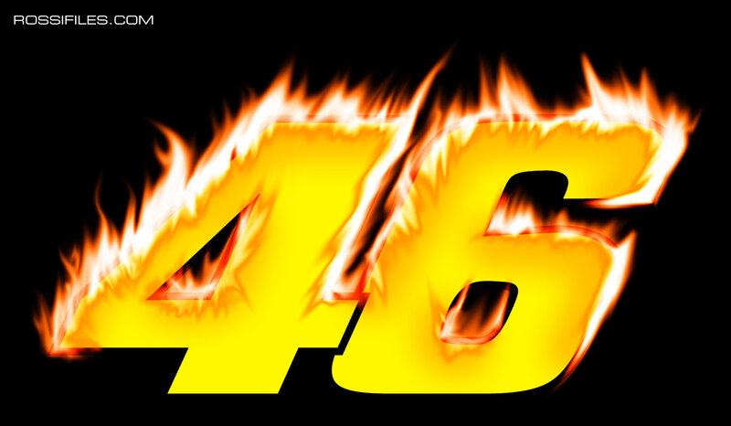 Number 46 on Fire