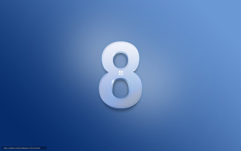 Number Eight with Logo