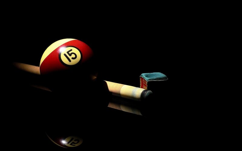 Number Fifteen Billiard Ball