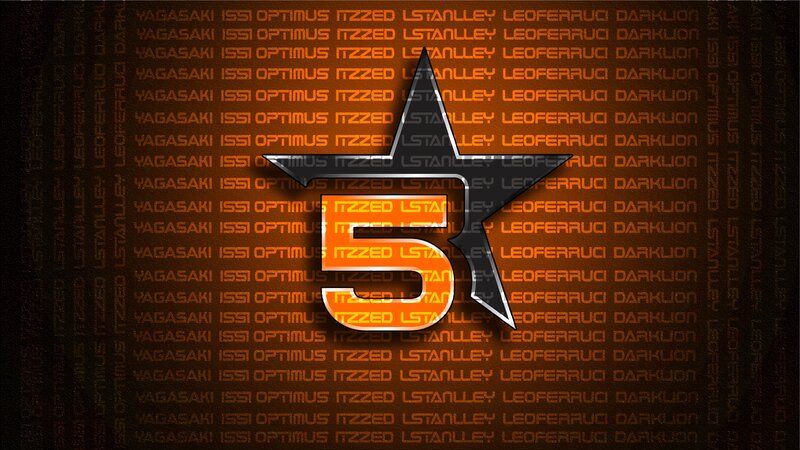 Number Five Star Logo
