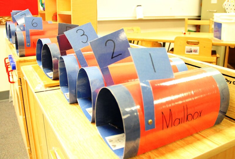 Numbered Mailboxes