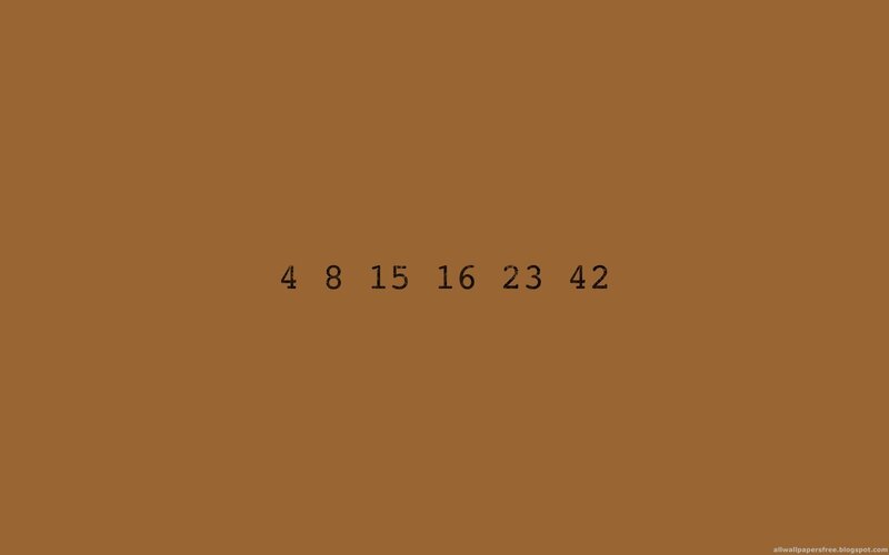 numbers on brown background