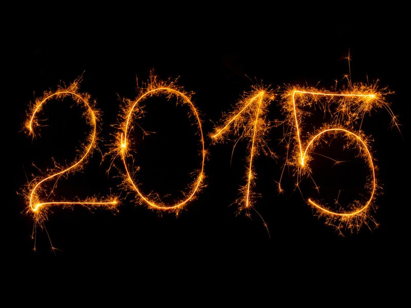 Numbers Written with Sparklers