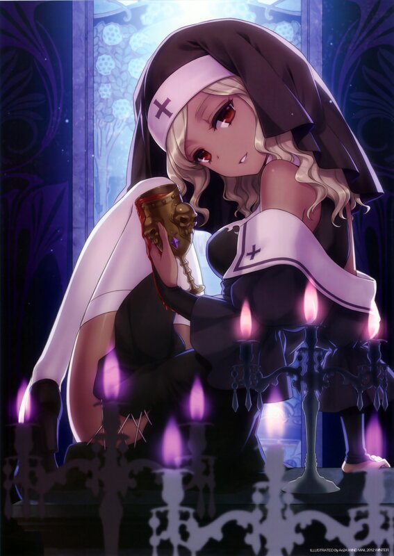 Nun Holding Chalice